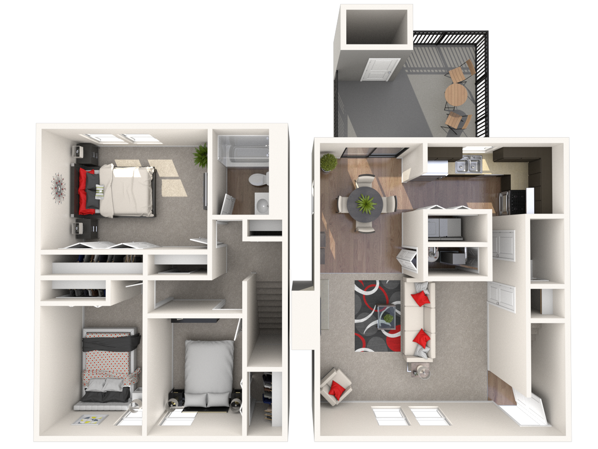 3401 John Hinkle Place 1-3 Beds Apartment for Rent - Photo Gallery 66